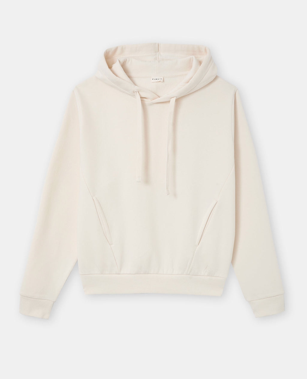 Sweat capuche avec jeux de couture