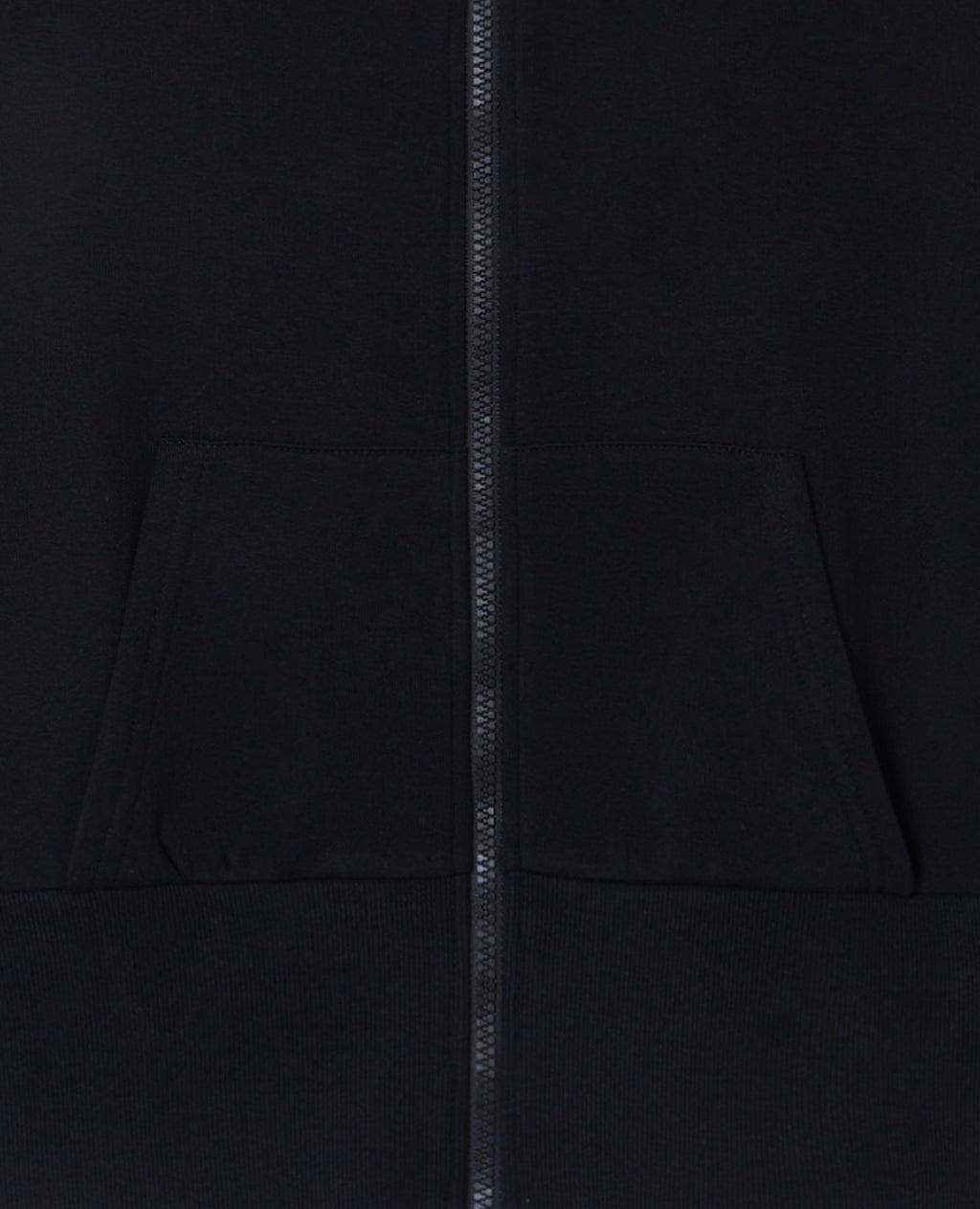 Sweat court zippé avec capuche