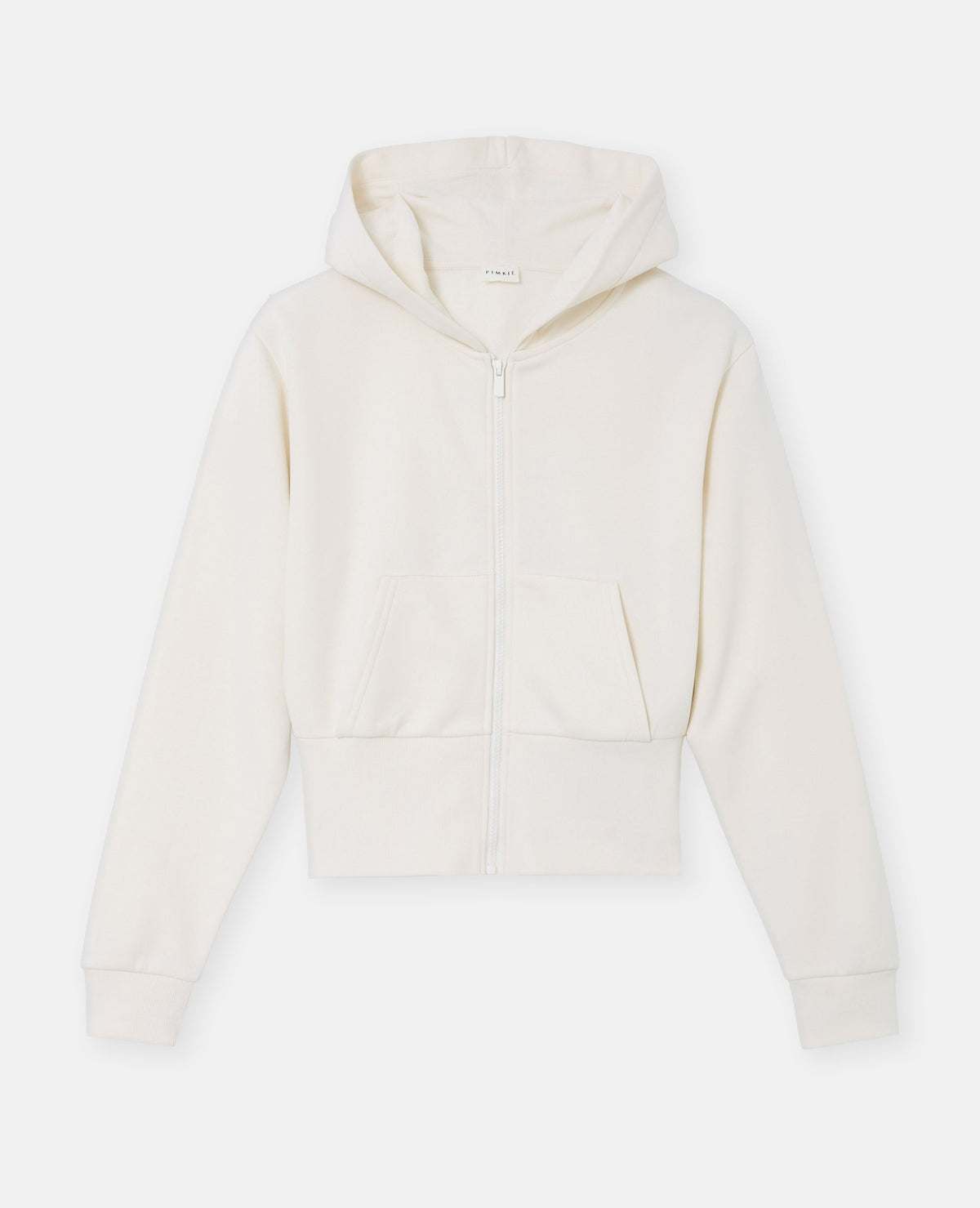Sweat court zippé avec capuche