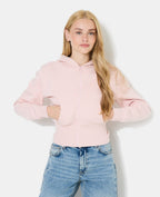 Sweat court zippé avec capuche