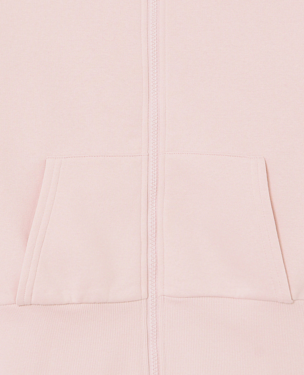 Sweat court zippé avec capuche