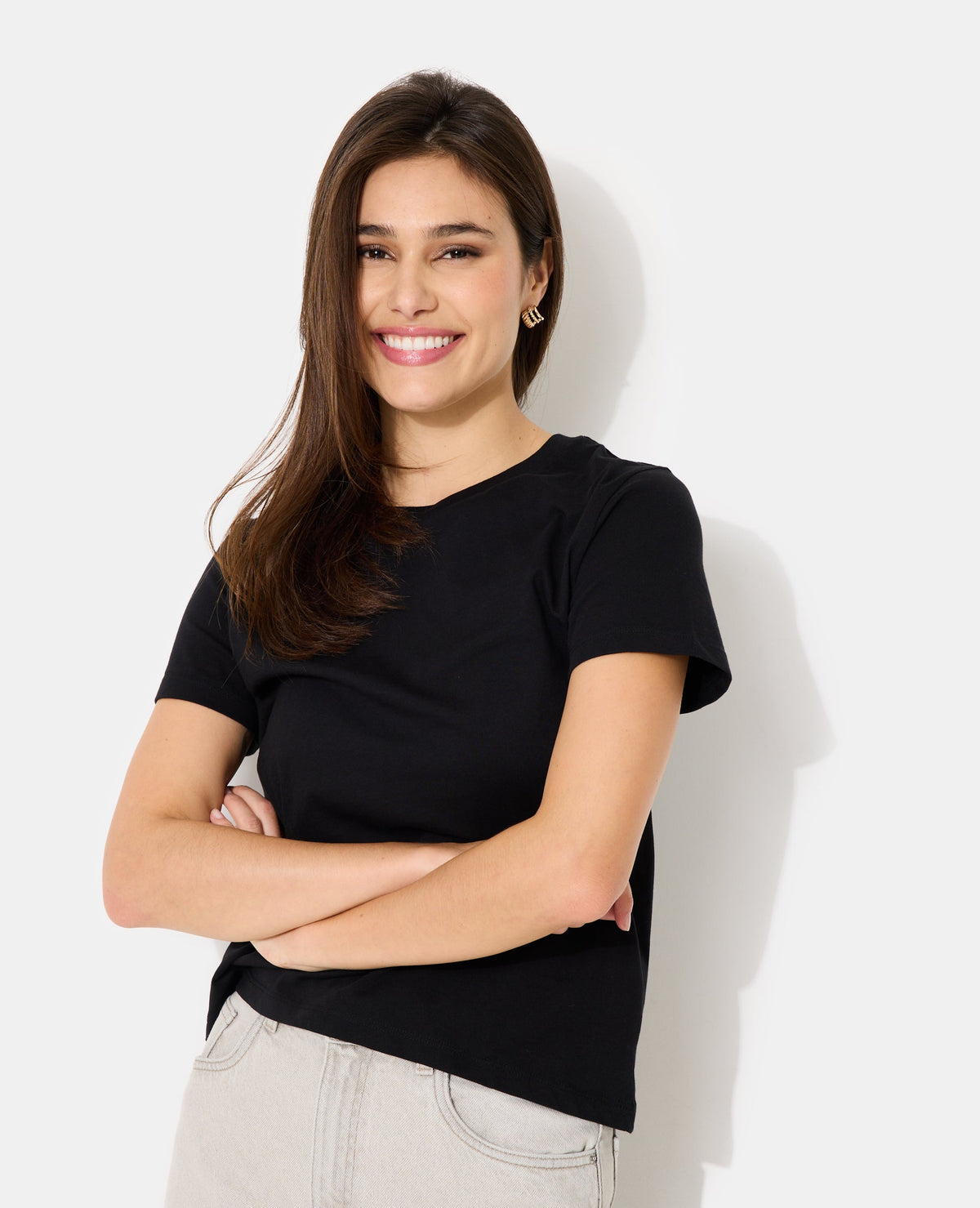 T-shirt basique manches courtes
