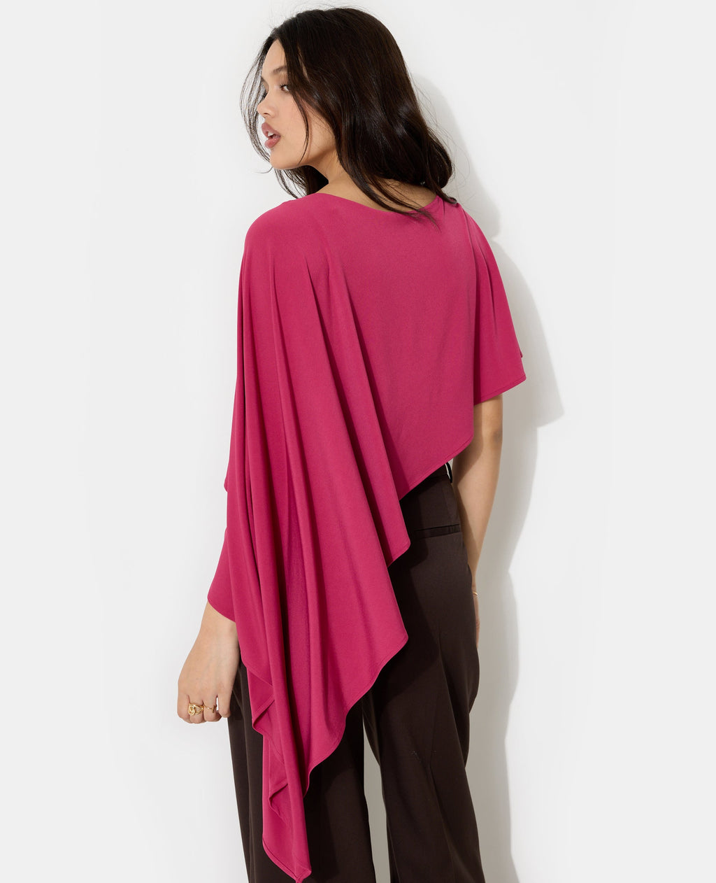 Body sans manches avec cape intégrée