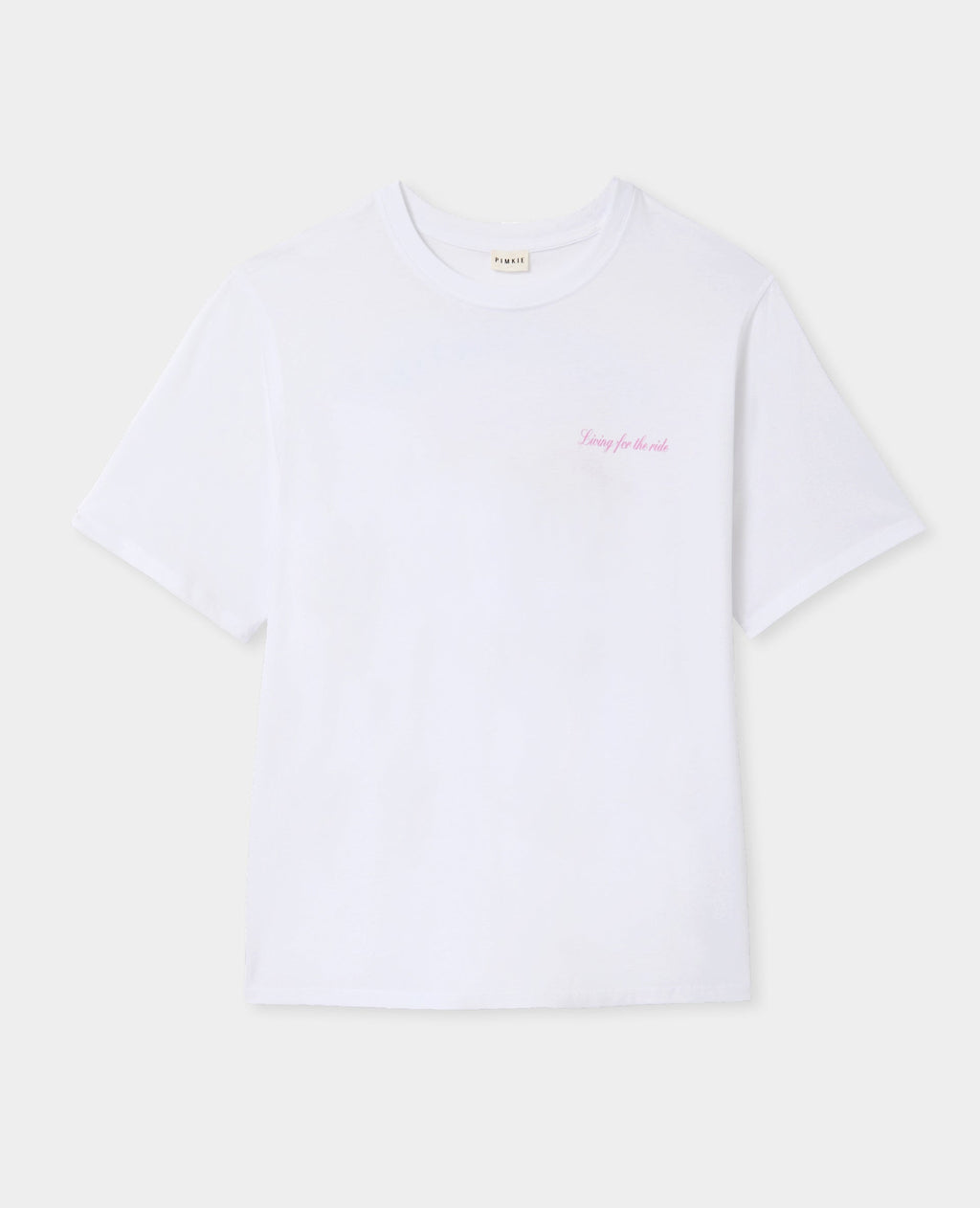 T-shirt oversize avec print poitrine et dos