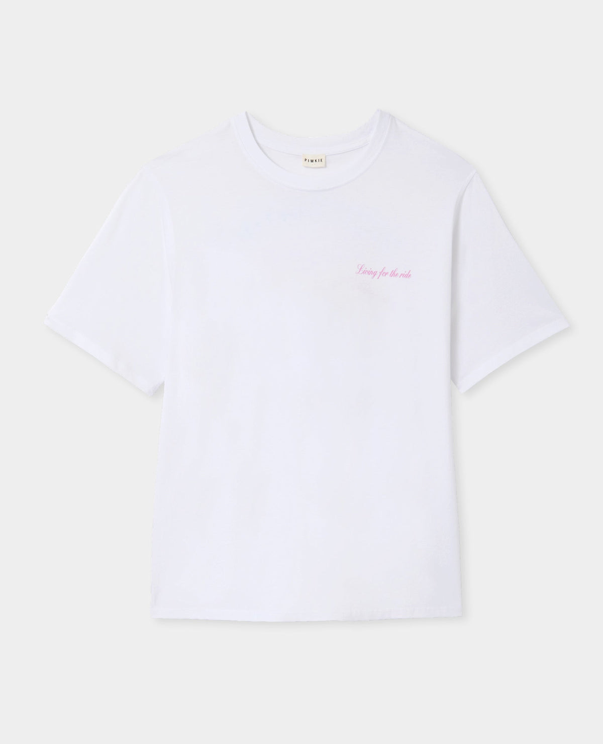 T-shirt oversize avec print poitrine et dos