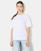 T-shirt oversize avec print poitrine et dos