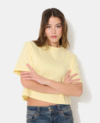 T-shirt basique ample et court