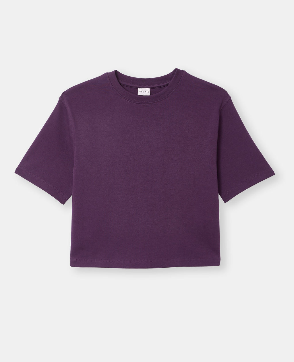 T-shirt ample et court col rond