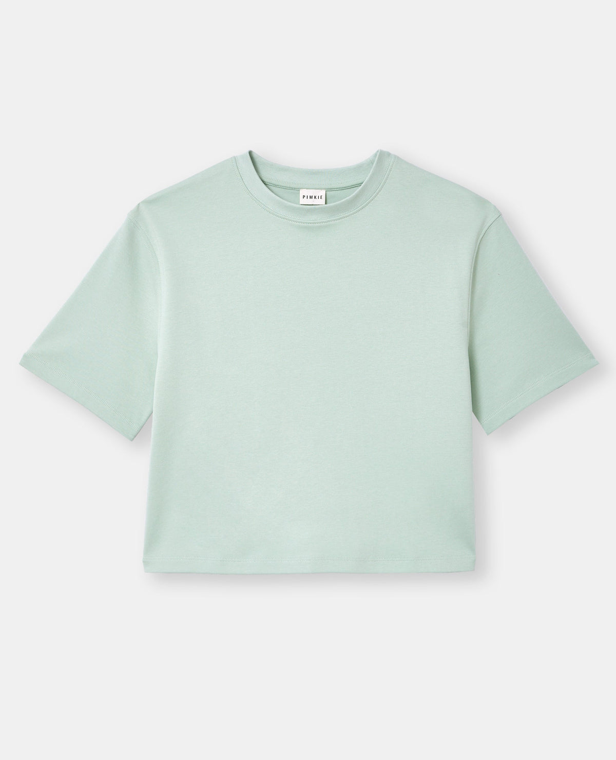 T-shirt ample et court col rond