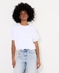 T-shirt boule détails élastiqués