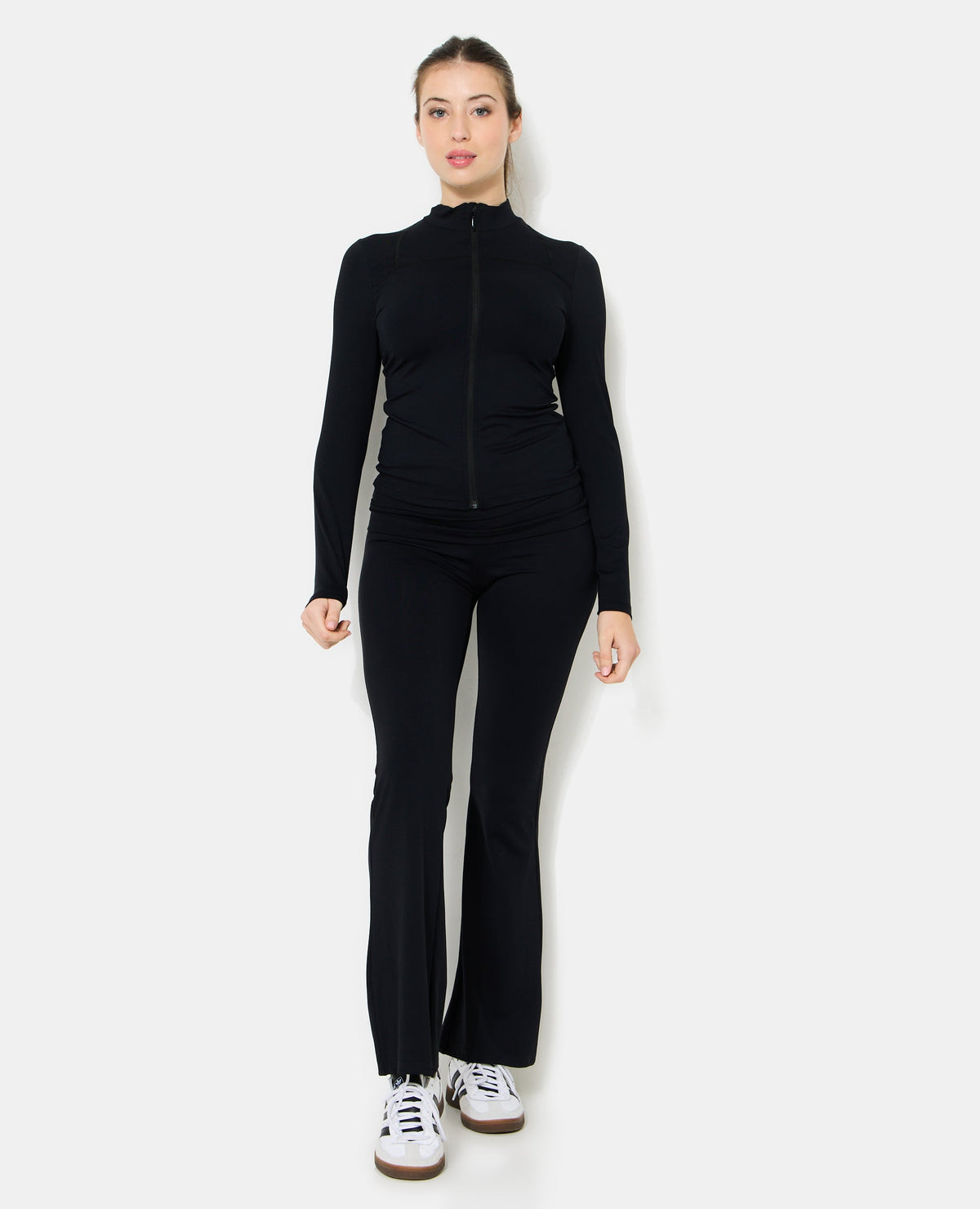 Gilet zippé en matière sculptante