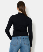 Gilet zippé en matière sculptante