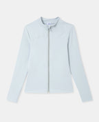 Gilet zippé en matière sculptante