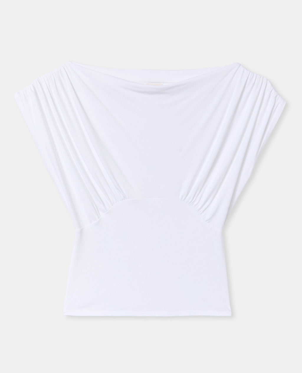 Top fluide avec drapé