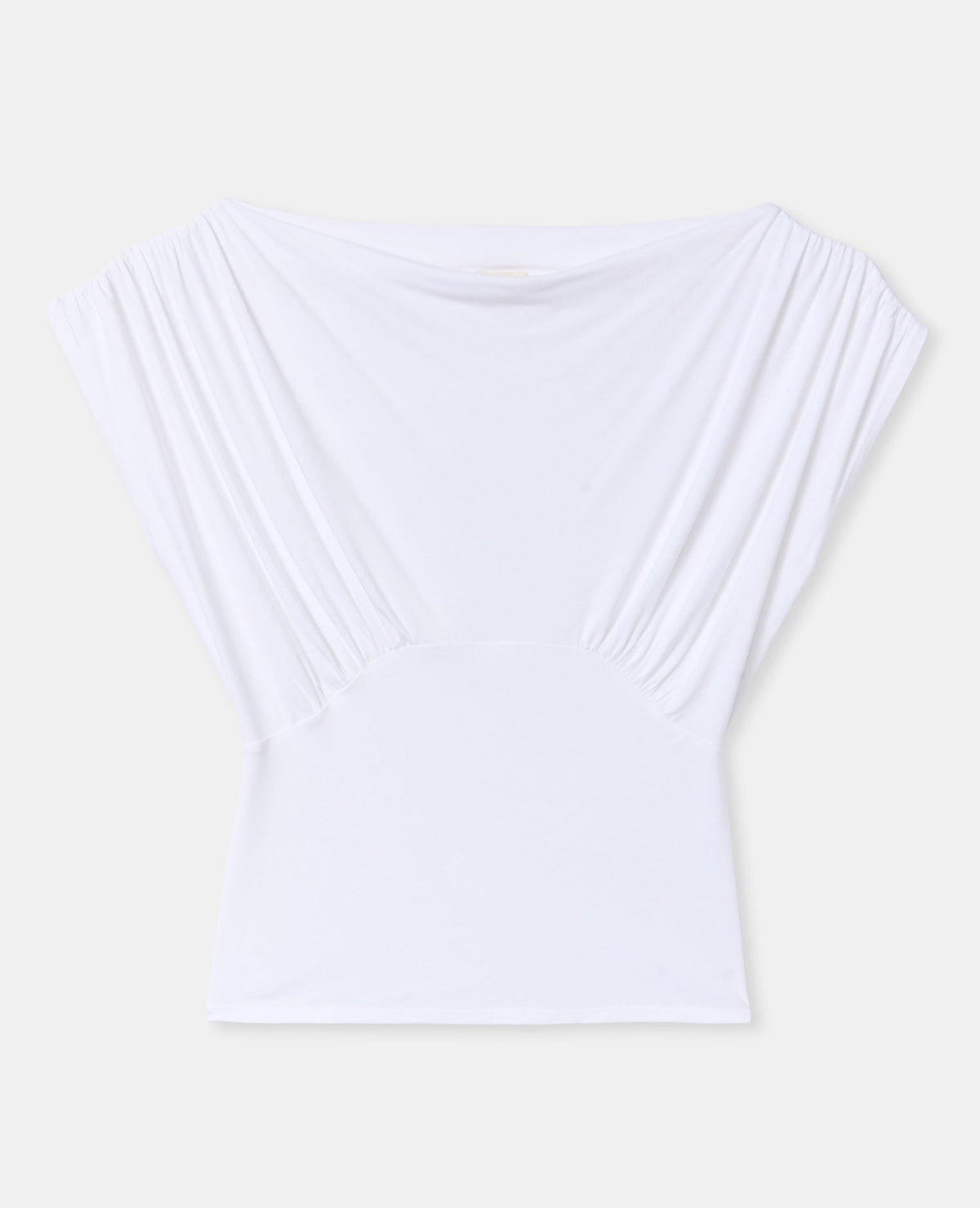 Top fluide avec drapé