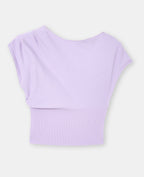Pull sans manches asymétrique