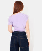 Pull sans manches asymétrique