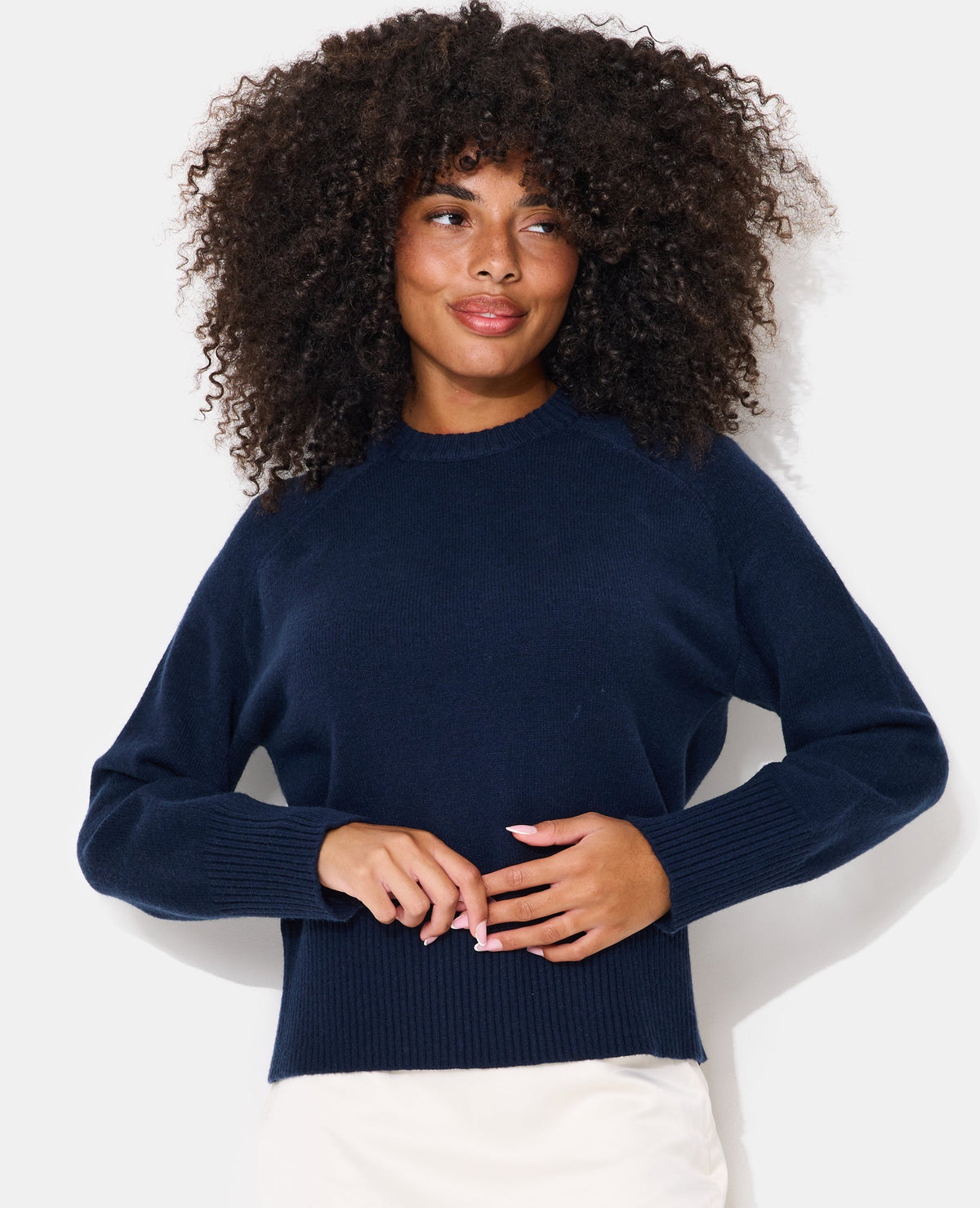 Pull col rond basique