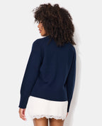 Pull col rond basique