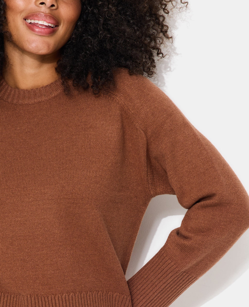 Pull col rond basique