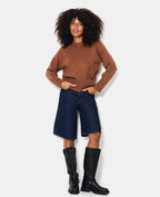 Pull col rond basique
