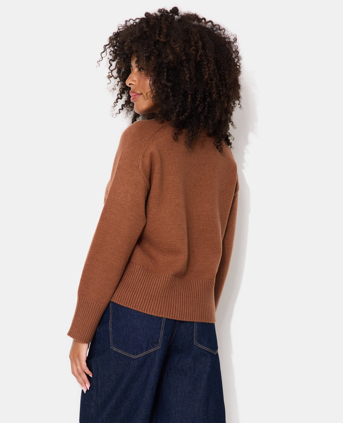 Pull col rond basique