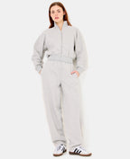 Sweat zippé forme boule