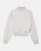 Sweat zippé forme boule