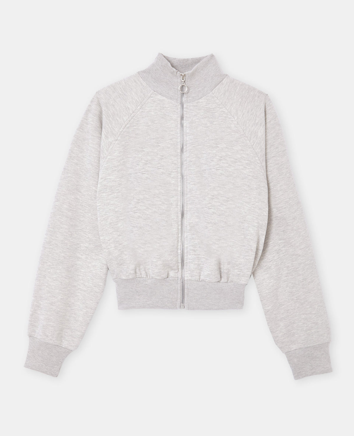 Sweat zippé forme boule