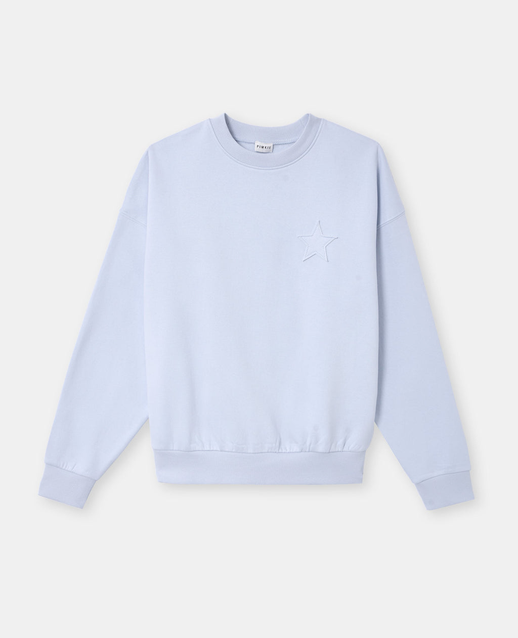 Sweat oversize avec étoile cousue
