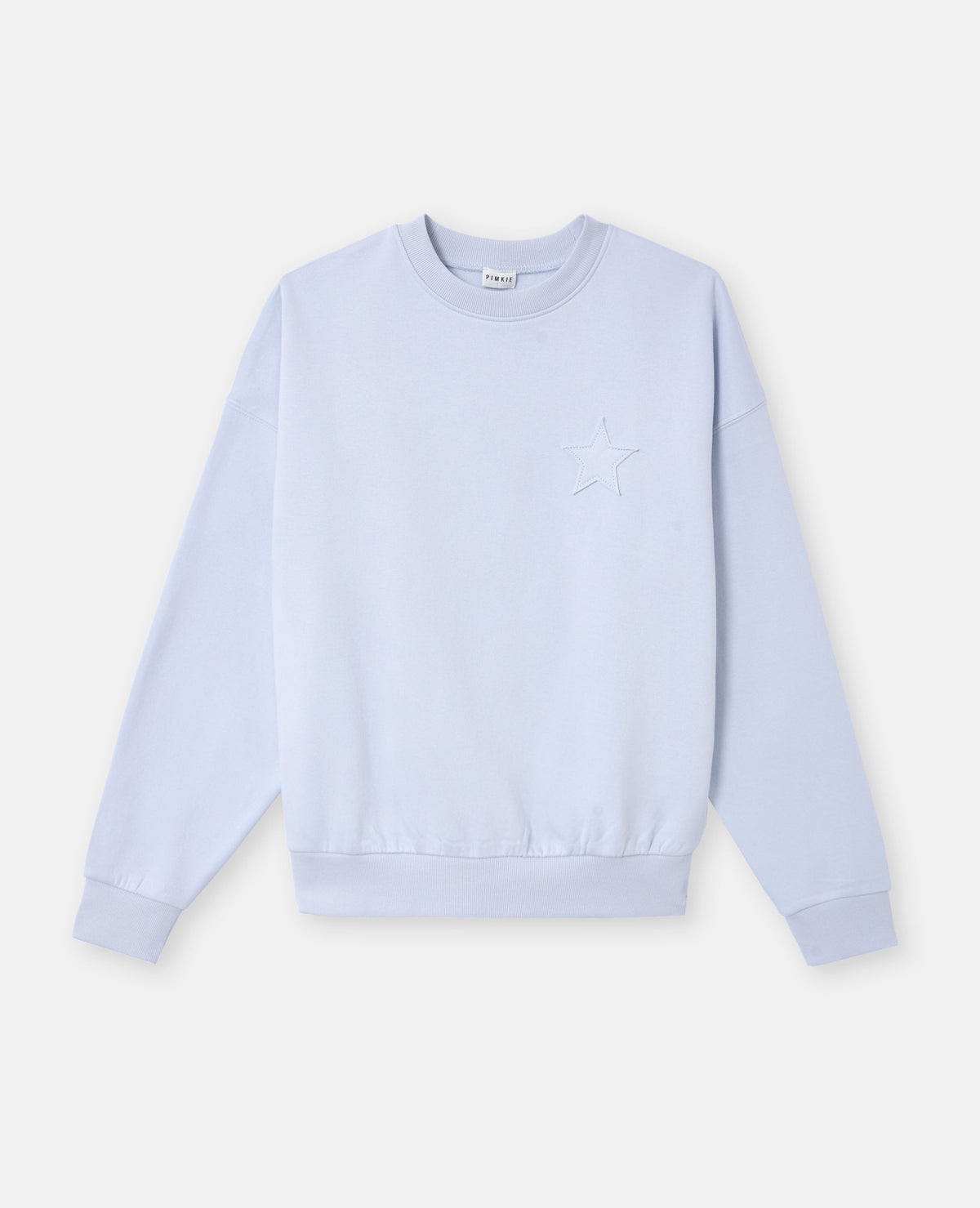 Sweat oversize avec étoile cousue