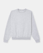 Sweat oversize avec étoile cousue