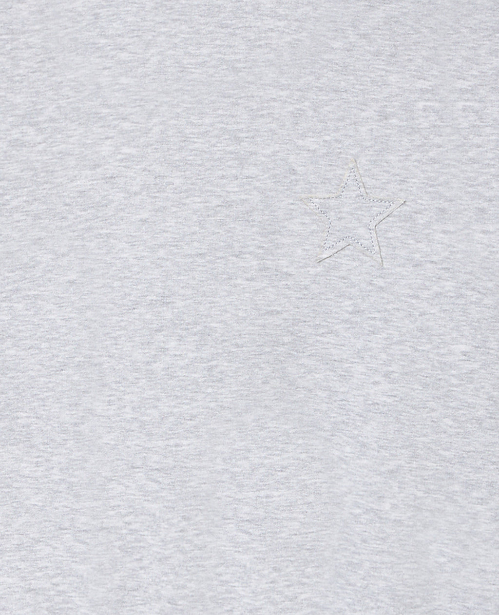 Sweat oversize avec étoile cousue