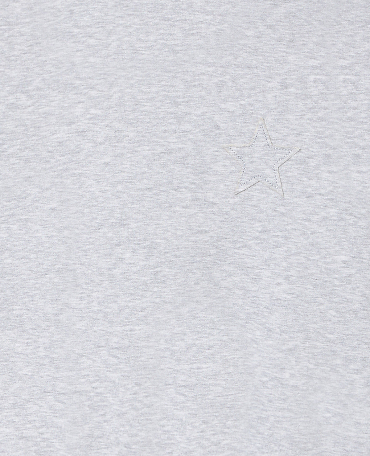 Sweat oversize avec étoile cousue