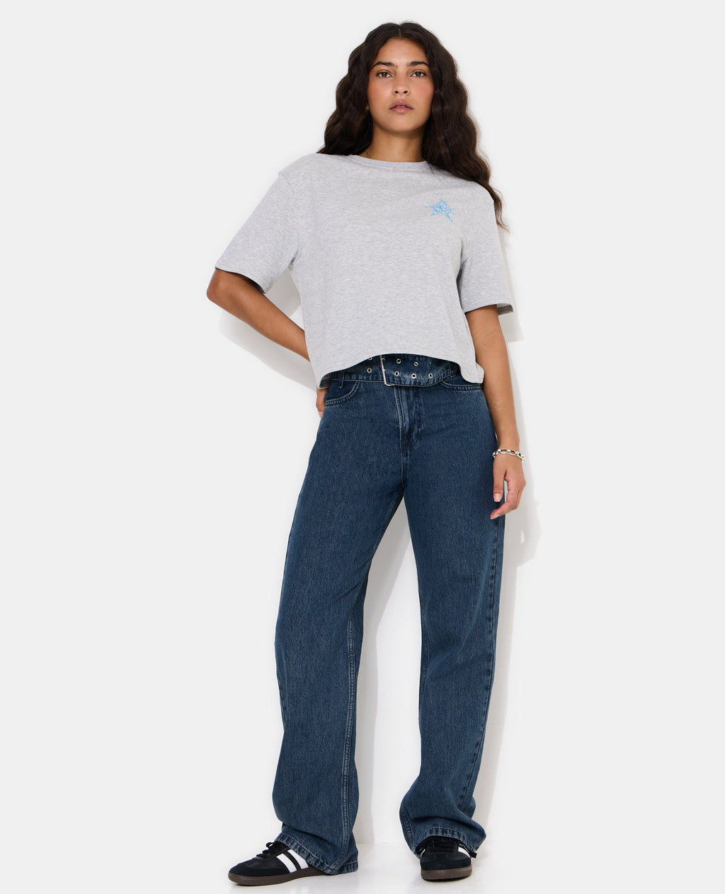 Sweat manches courtes avec étoiles