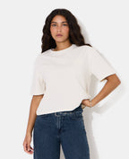 Sweat manches courtes avec étoiles