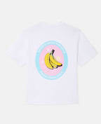 T-shirt oversize avec print poitrine et dos