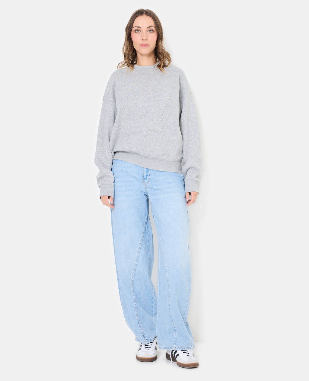 Sweat oversize avec numéro