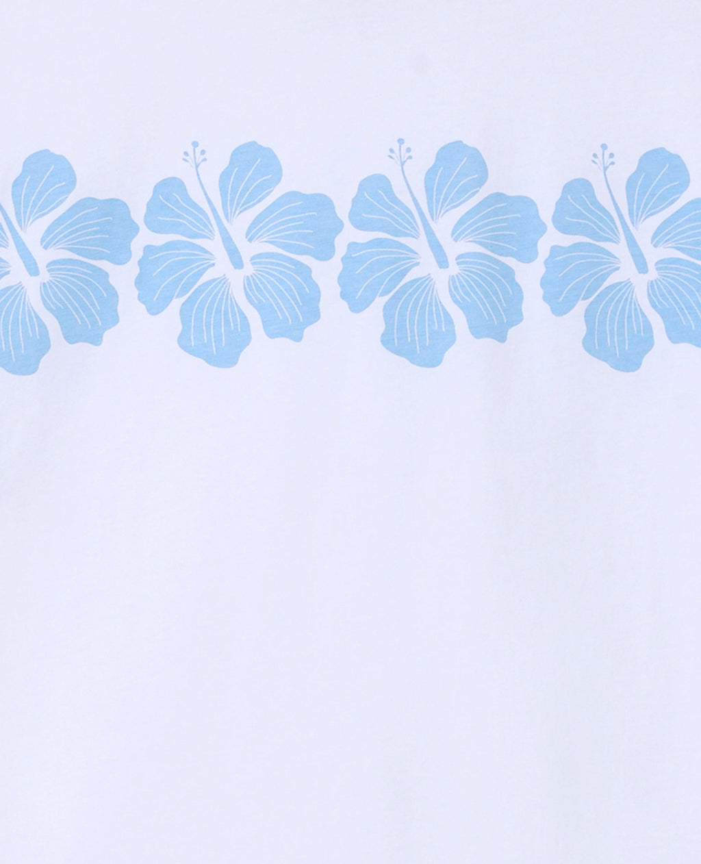 T-shirt oversize avec print fleurs hawaï devant et dos