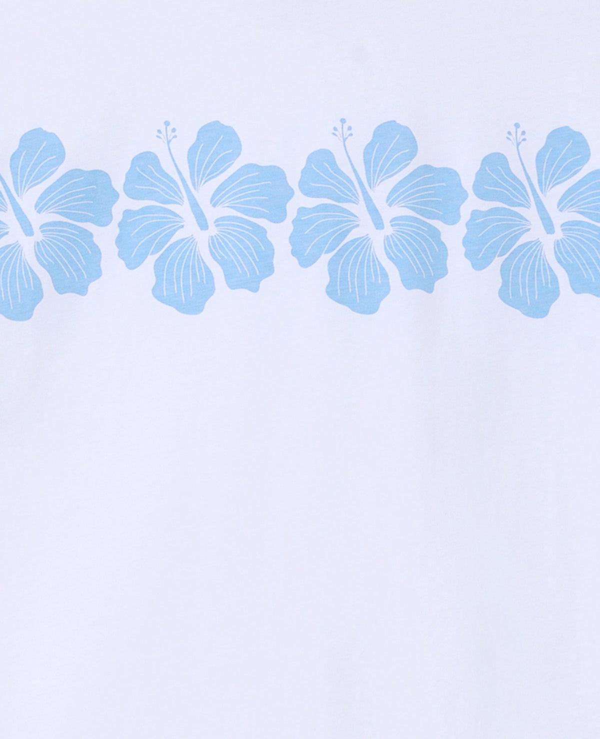 T-shirt oversize avec print fleurs hawaï devant et dos