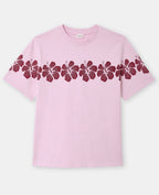 T-shirt oversize avec print fleurs hawaï devant et dos