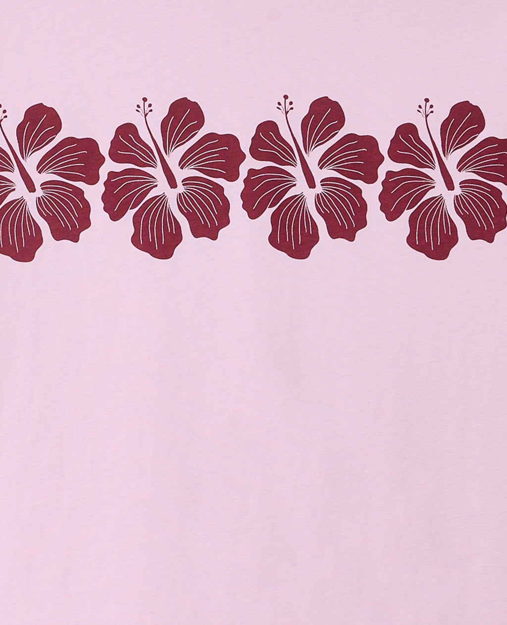 T-shirt oversize avec print fleurs hawaï devant et dos