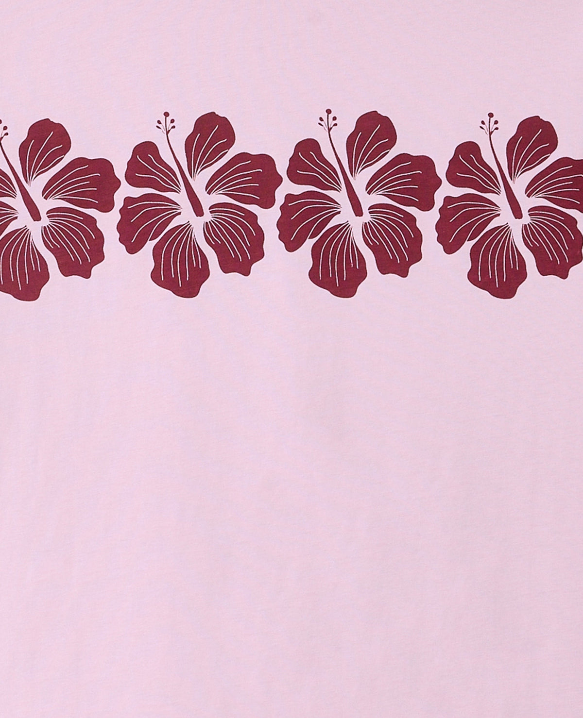 T-shirt oversize avec print fleurs hawaï devant et dos