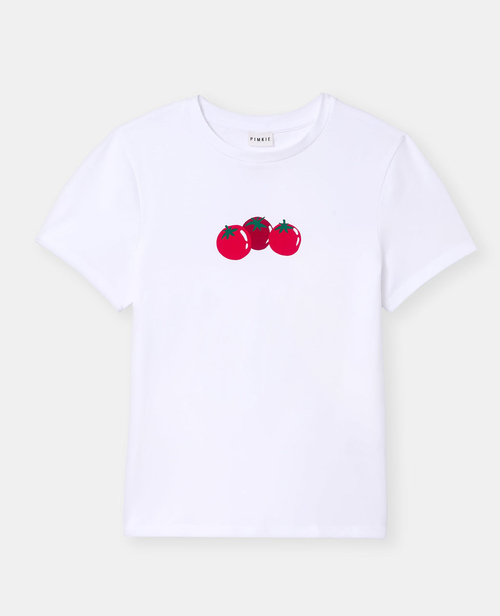T-shirt ajusté avec print tomates devant