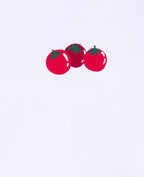 T-shirt ajusté avec print tomates devant