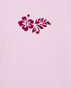 T-shirt ajusté avec print fleurs devant