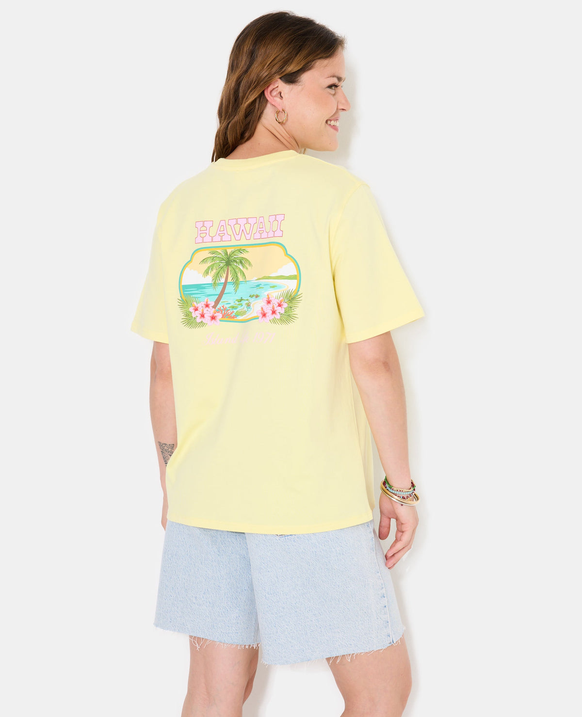 T-shirt oversize HAWAÏ