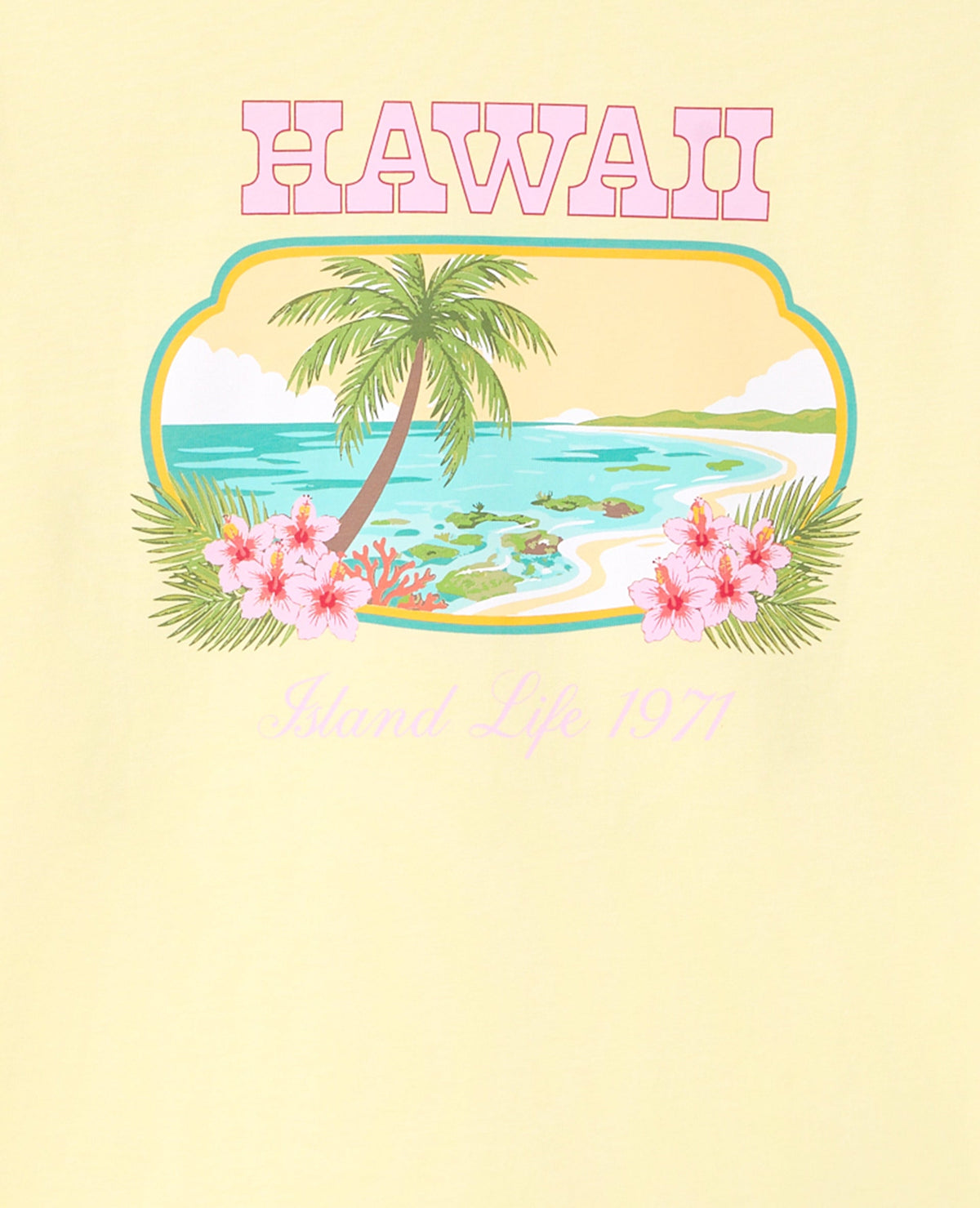 T-shirt oversize HAWAÏ