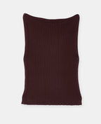 Pull sans manches avec boutons côtés