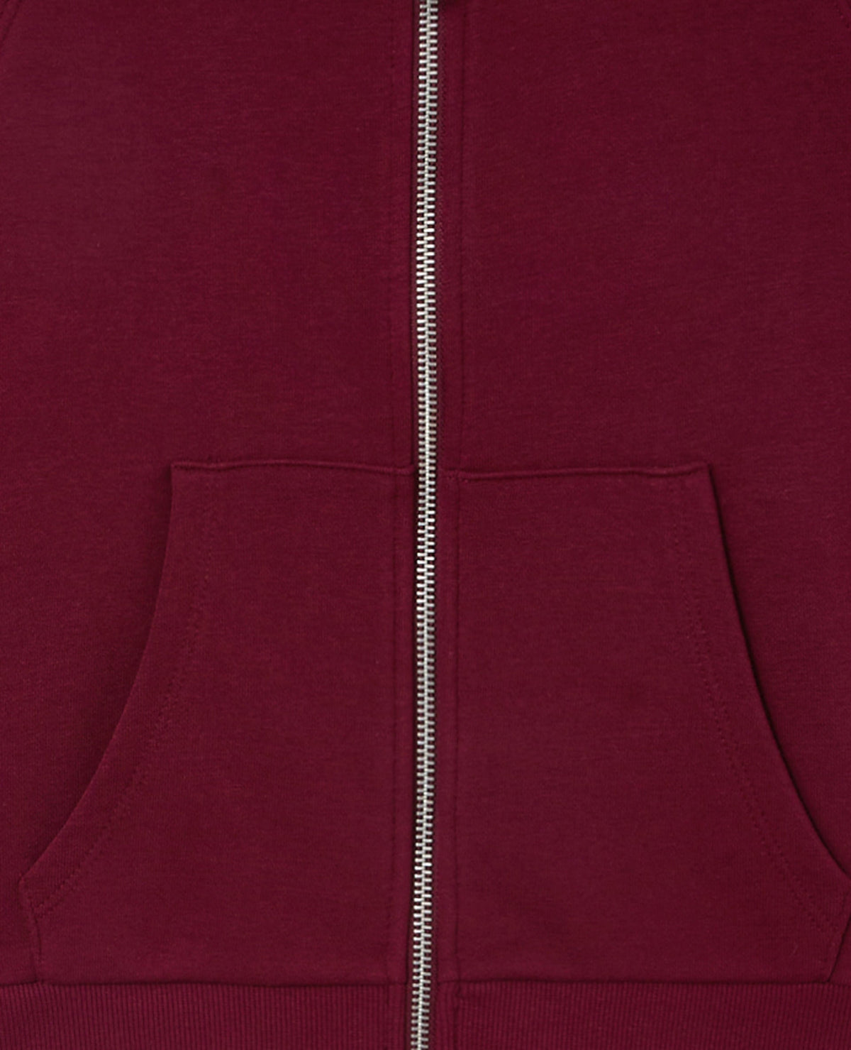 Sweat cintré zippé avec col montant